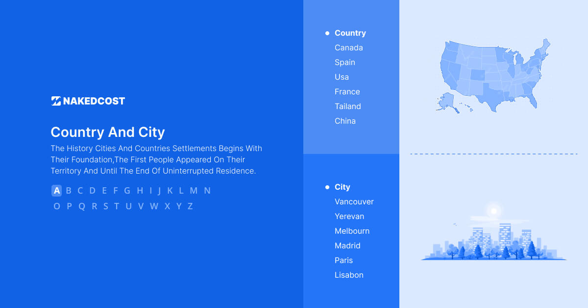 Explore Country And City Naked Cost