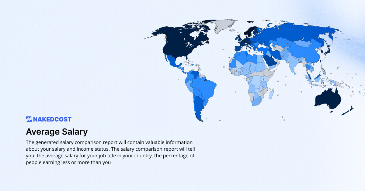 Average Salary in Chicago IL., United States Naked cost